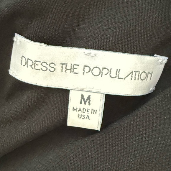 Dress the Population Tabitha Sequin Bodycon Mini Dress Party, Cocktail, Formal M - Picture 4 of 9